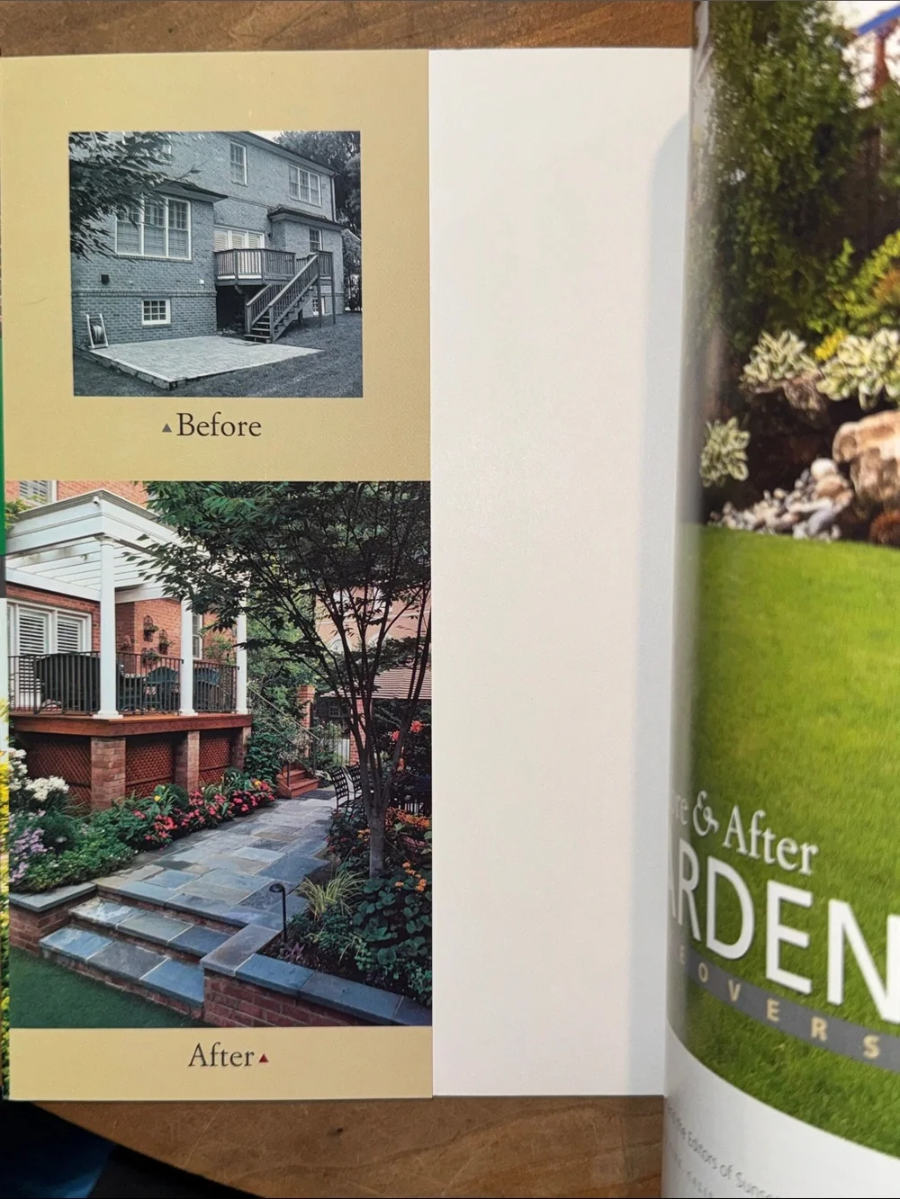 Before & After Garden Makeovers — Sunset magazine softcover Book - Picture 4 of 12